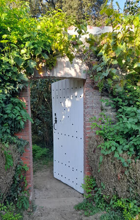 L'entrée du potager