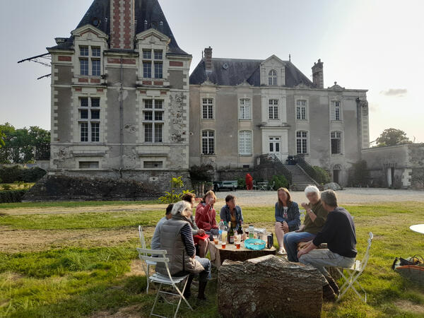 Sortie de fin d'année d'un groupe de conversation anglaise organisée par l'atelier du bleu-mouton, 2025